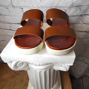 Size 8 Mia Leather Sandals